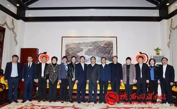 北京市朝陽區總部企業聯合會應邀赴陜西渭南進行商務考察(圖2)